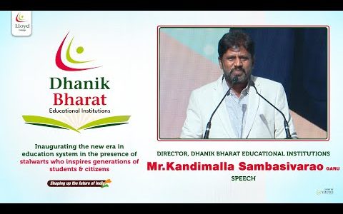 Mr. Kandimalla Sambasivarao on Transforming Education and Rediscovering Learning